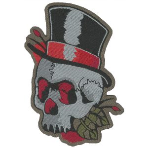 Patch Caveira – Pacote 5 unidades