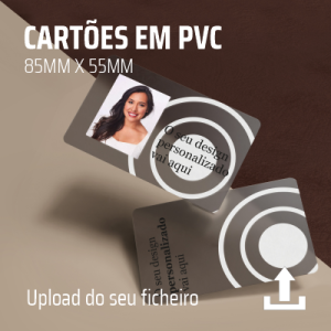 Cartão em pvc | Identificação | Personalizados