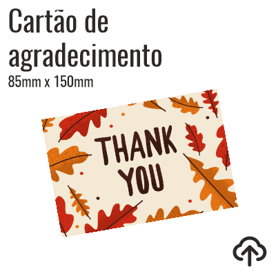 Postal Agradecimento | 85 x 150 mm - Image 2