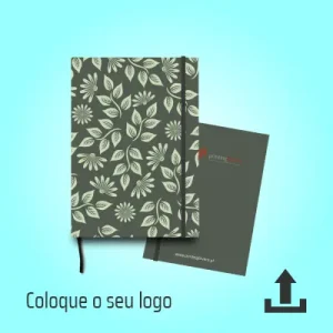 Caderno A5 – Capa dura – Personalizado!