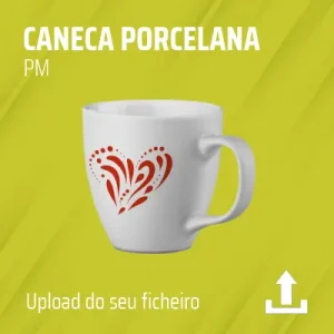 Caneca em porcelana | Personalizada | Colorida