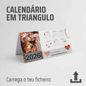Calendários Triangulares | Personalizados | 2026