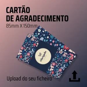 Postal Agradecimento – P04 | 85 x 150 mm