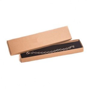 NATURA – 5090 – Caixa pulseira cartao forrada a paprel kraft – 233x53x25mm